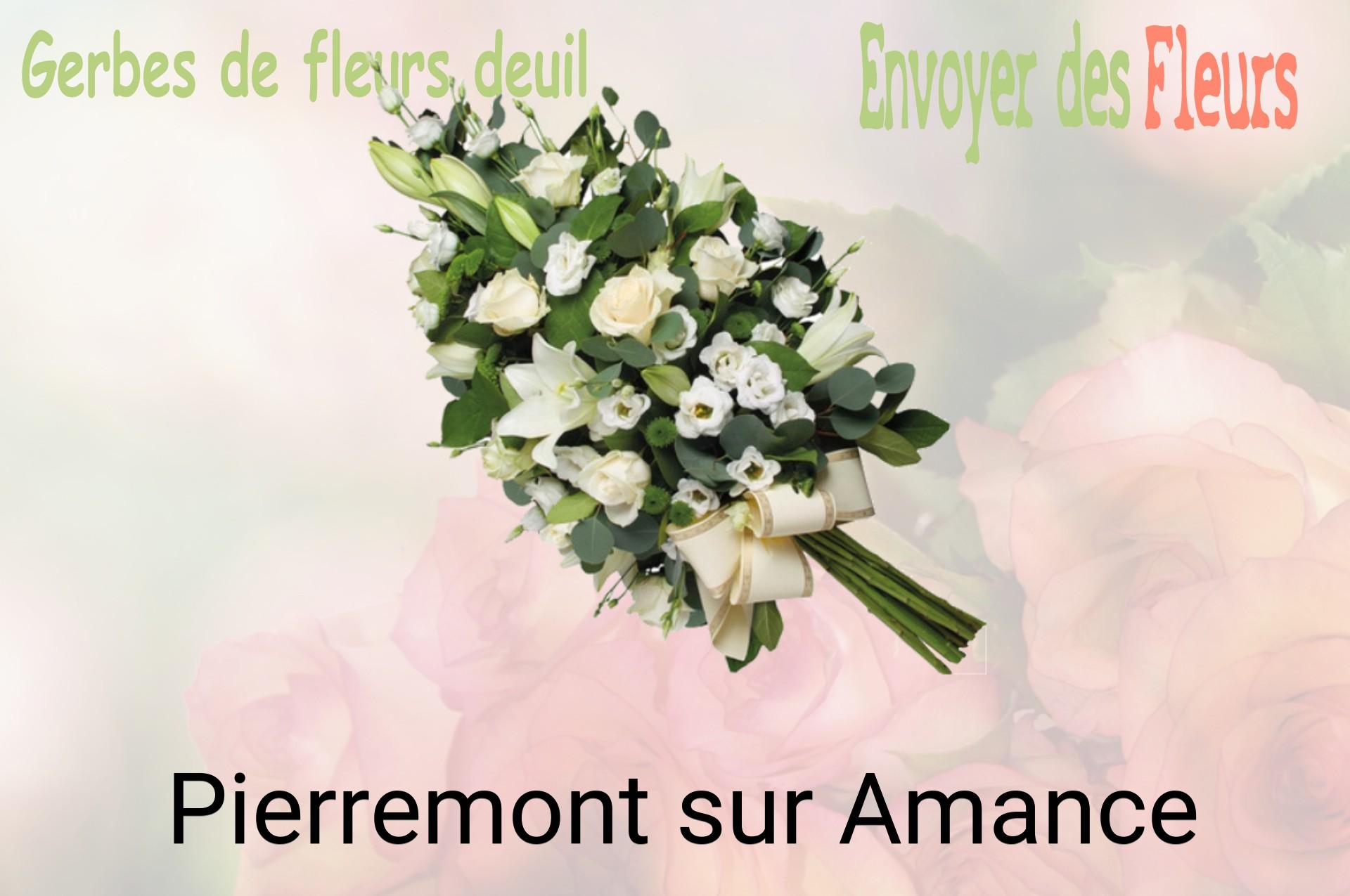 Gerbe de fleurs de deuil livrée à Pierremont-sur-Amance